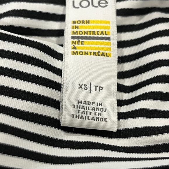 Lole athletic Striped sleeveless mini Dress size Extra Small - Picture 8 of 13